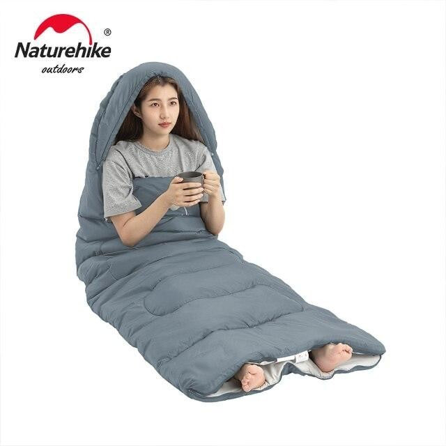 Kantong Tidur Camping Y150L Naturehike NH21MSD08 Envelope Hollow Cotton Sleeping Bag