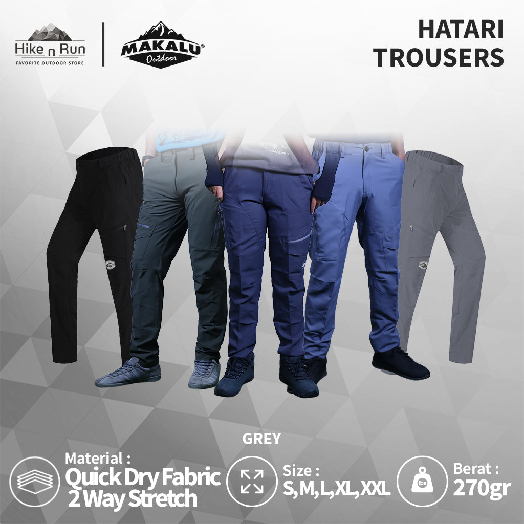 Celana Panjang Outdoor Serbaguna Makalu Hatari Quick Dry Trousers