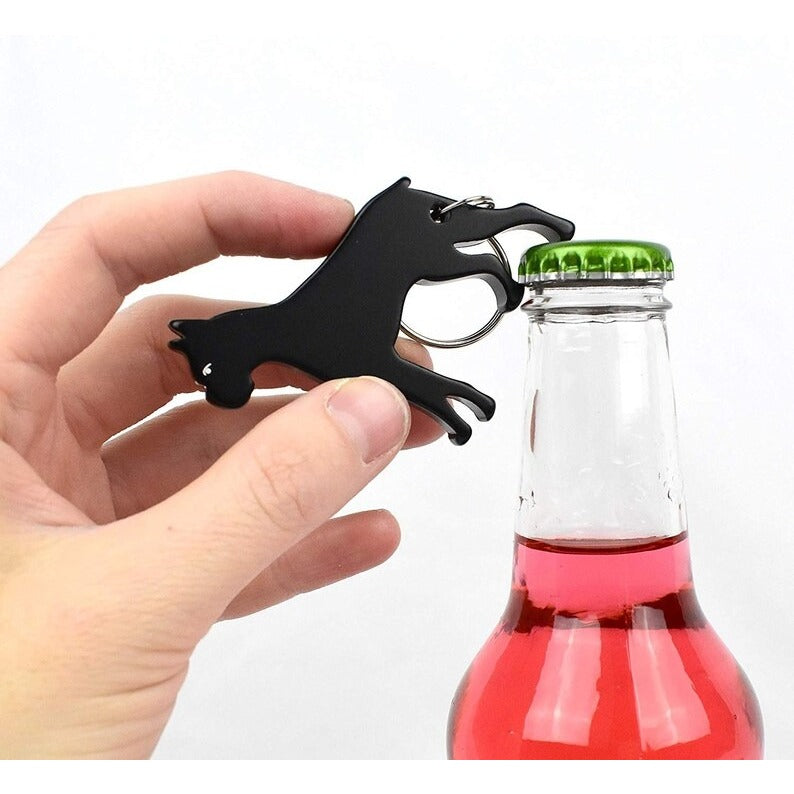 Munkees Gantungan Kunci Bottle Opener Dachshun - 3453