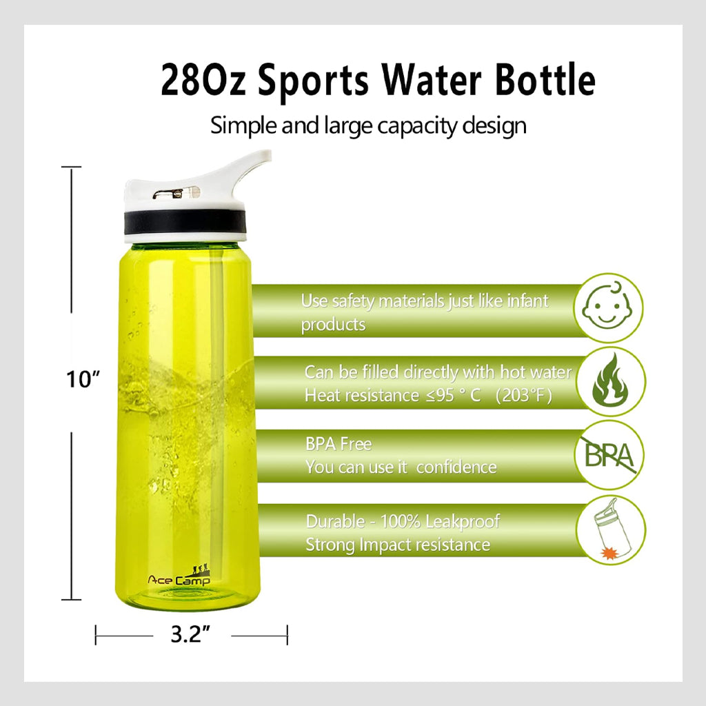 Acecamp Botol Minum 1553/1555 Sports Water Bottle 600ml 800ml