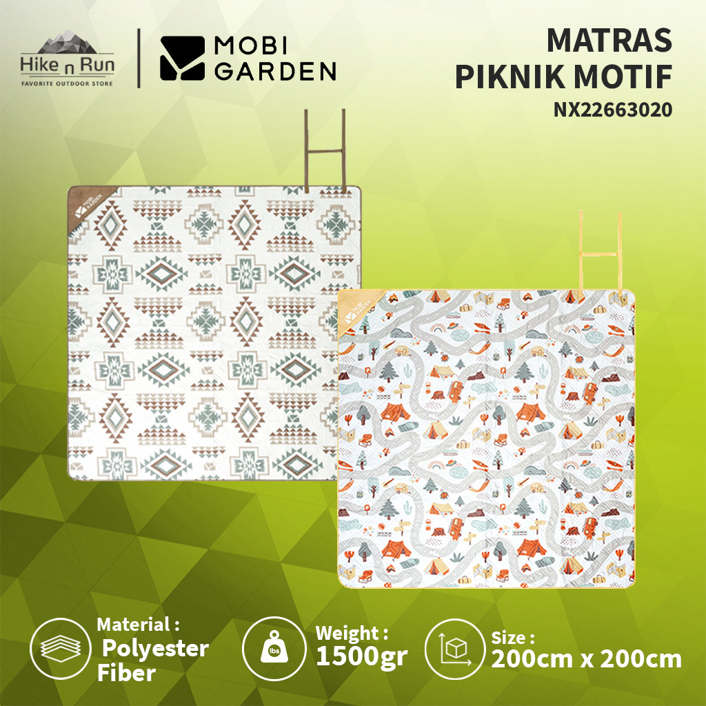 Mobi Garden Matras Piknik Motif Anti Air NX22663020