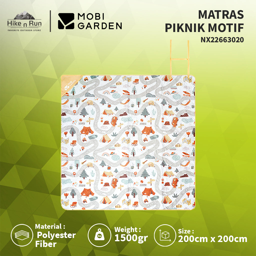 Mobi Garden Matras Piknik Motif Anti Air NX22663020