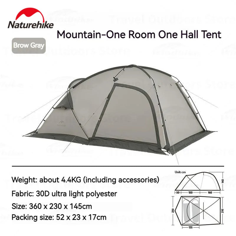 Tenda Camping Yamagaki  CNK2300ZP017 One Bedroom And One Living Room Tent