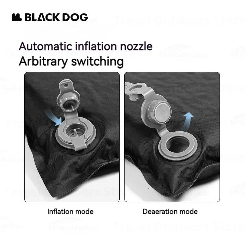 PRE ORDER!!! Blackdog Matras Angin Double BD-CQD003 Single / Double Self Inflate Mattress