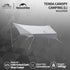 Naturehike Tenda Canopy Camping NH22ZP009 Canopy Sunrise With Pole