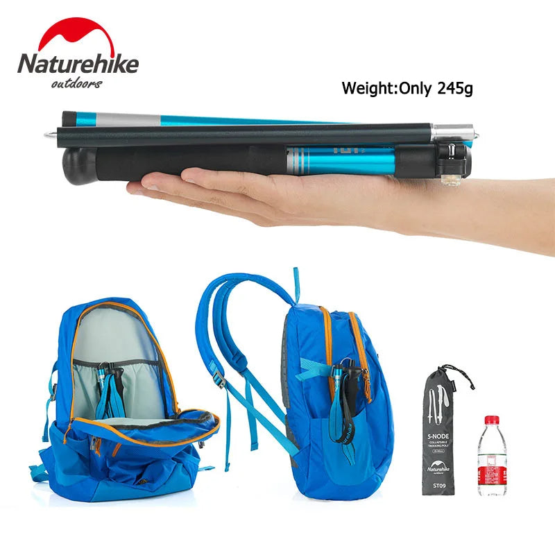 Naturehike Trekking Pole 2PCS ST09  NH17D009-Z Aluminium Alloy Tongkat Hiking