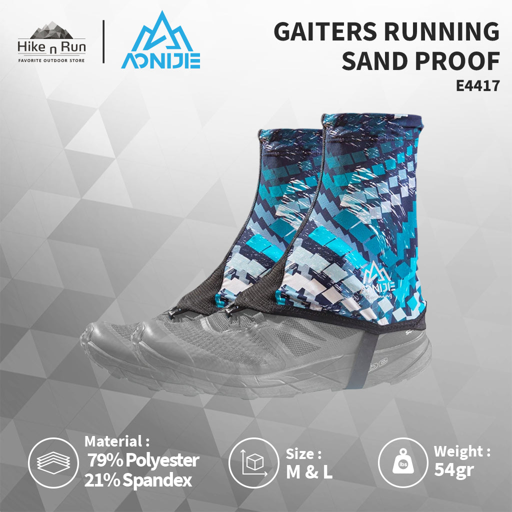 GAITER LARI ANTI PASIR COVER AONIJIE E4417 RUNNING GAITER