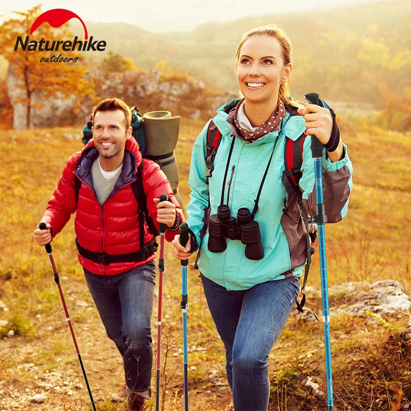 Naturehike Trekking Pole 2PCS ST09  NH17D009-Z Aluminium Alloy Tongkat Hiking