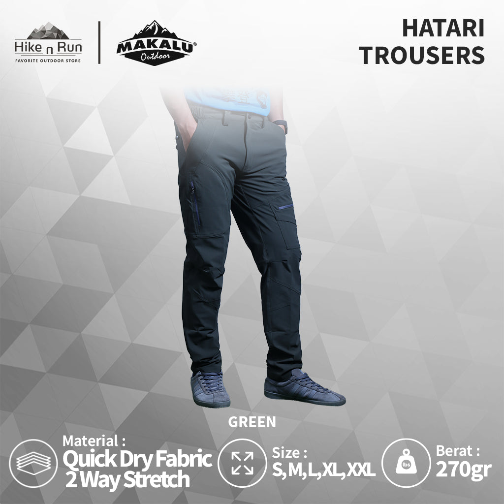 Celana Panjang Outdoor Serbaguna Makalu Hatari Quick Dry Trousers