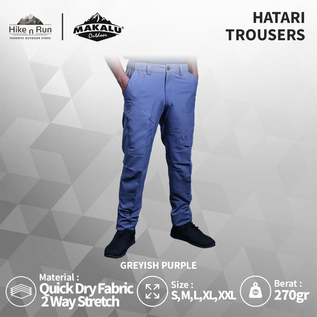 Celana Panjang Outdoor Serbaguna Makalu Hatari Quick Dry Trousers