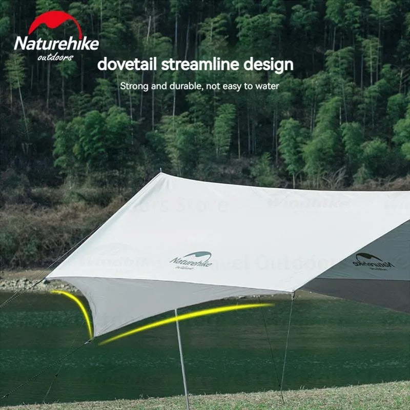 Naturehike Tenda Canopy Camping NH22ZP009 Canopy Sunrise With Pole