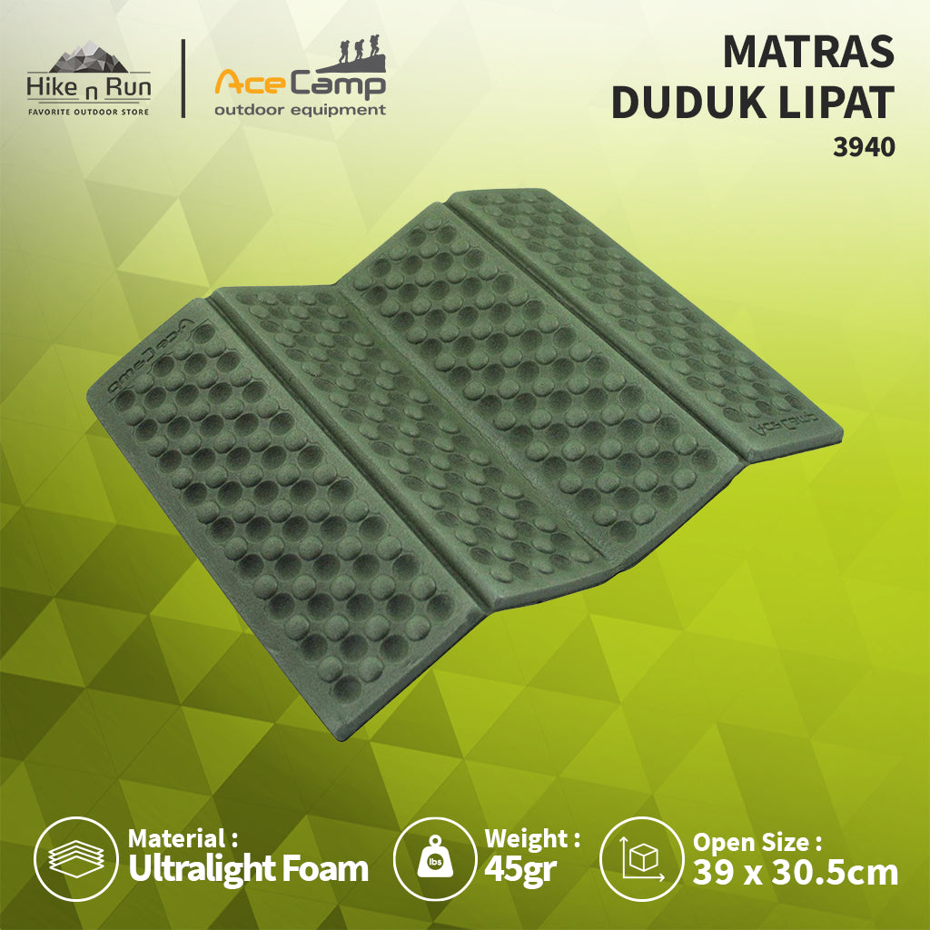 Matras Duduk Lipat Empuk Acecamp 3939 Pad Portable