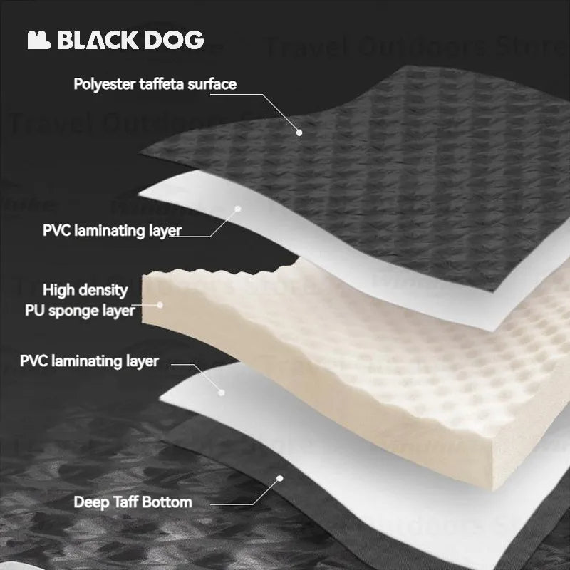 PRE ORDER!!! Blackdog Matras Angin Double BD-CQD003 Single / Double Self Inflate Mattress