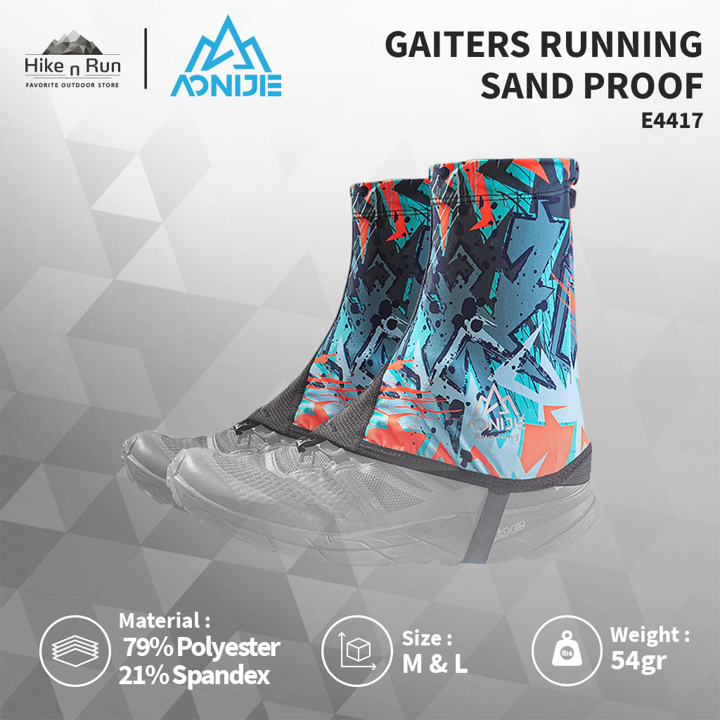 GAITER LARI ANTI PASIR COVER AONIJIE E4417 RUNNING GAITER