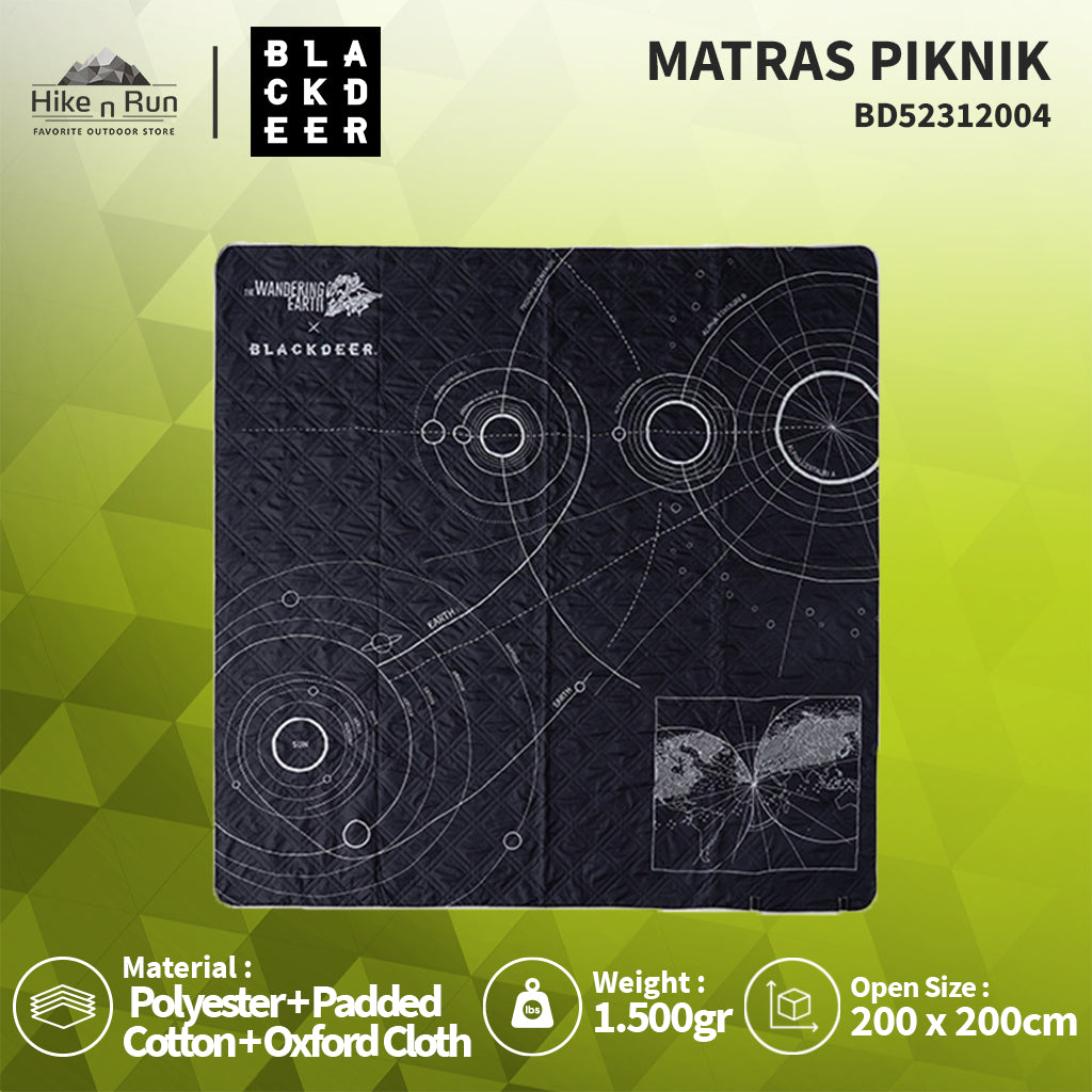 PREORDER!!! Matras Piknik Anti Air Blackdeer BD52312004 Camping Mat Wandering Earth