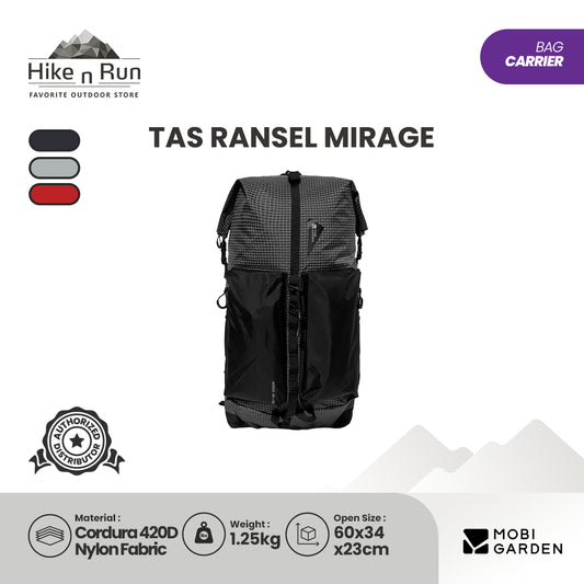 Mobi Garden Tas Ransel Mirage  48+8L Backpack Carrier Hiking NX23664003