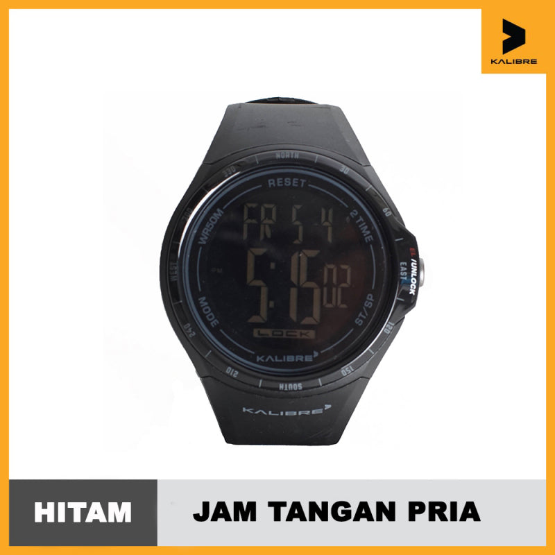 Jam Tangan Pria KALIBRE WATCH RAPOZ BLACK