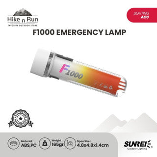 Sunrei F1000 Compact Flashlight