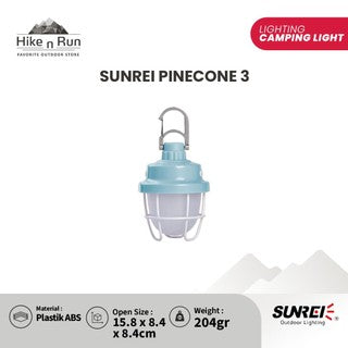Sunrei Pinecone 3 Camping Lamp