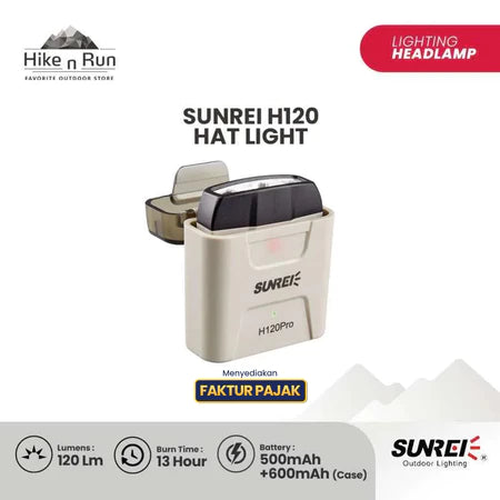 Sunrei H120 Pro Headlamp for Hat