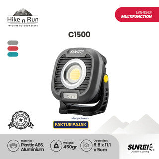 Sunrei C1500 Pro Dual Tone with Diffuser Work Light Dimming