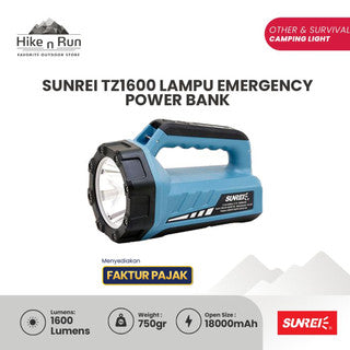 Sunrei TZ1600 Long Distance Patrol Flashlight