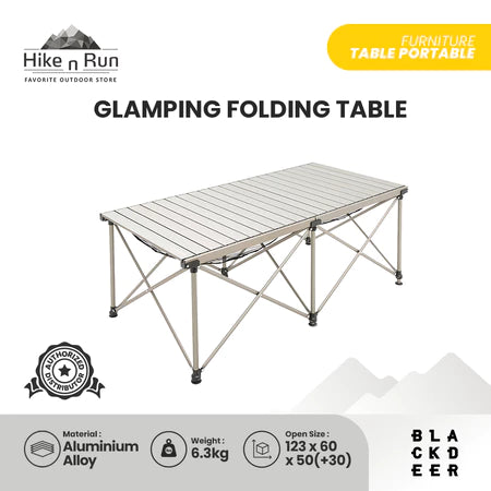 MEJA LIPAT CAMPING BLACKDEER BD12112109 GLAMPING FOLDING TABLE