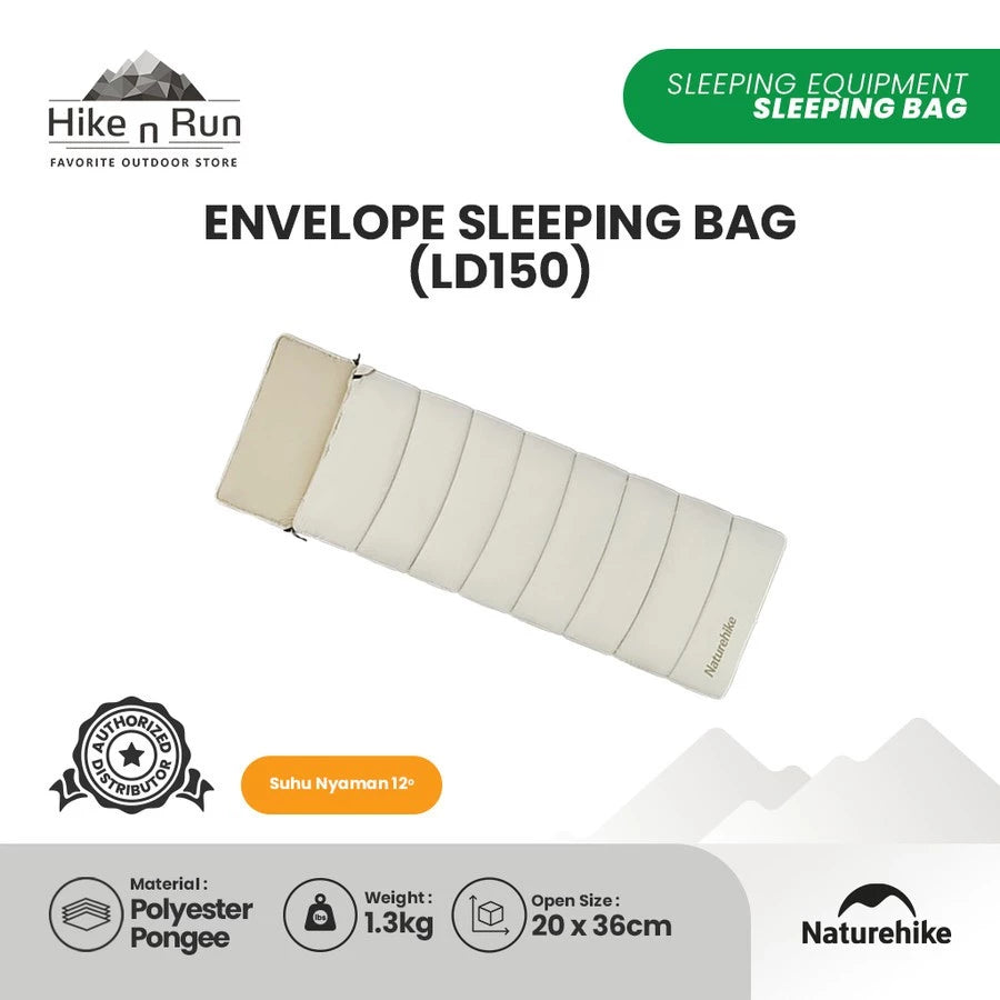 Kantung Tidur Naturehike CNK2300SD016 Envelope Cotton Sleeping Bag