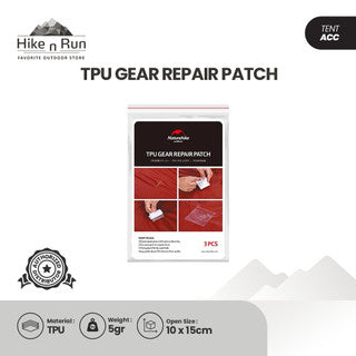 Naturehike NH19PJ086 Repair Patch untuk Tenda,Sleeping Bag dan Matras