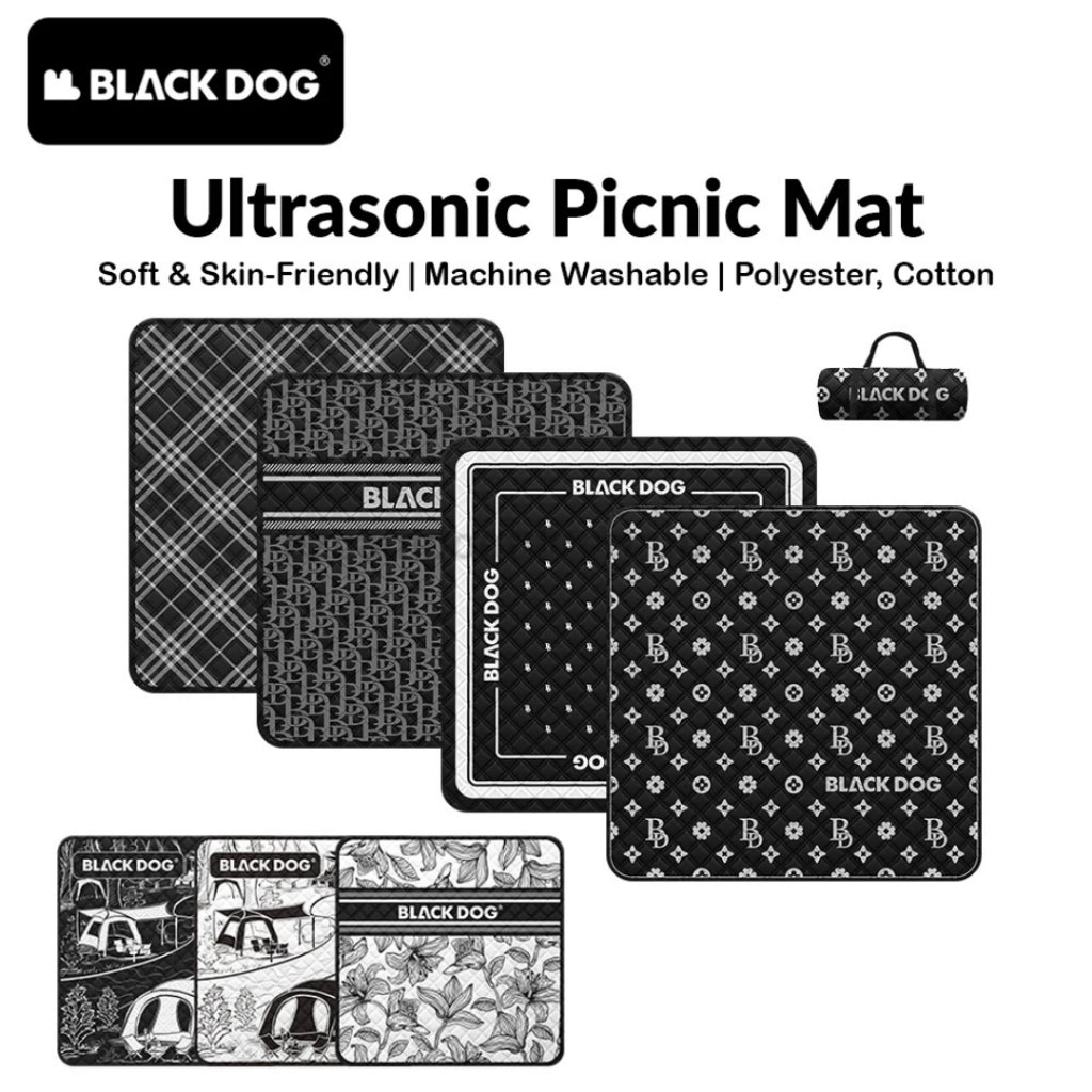 BLACKDOG Matras Piknik Camping Motif Ultrasonic Picnic Mat CBD2550WS011