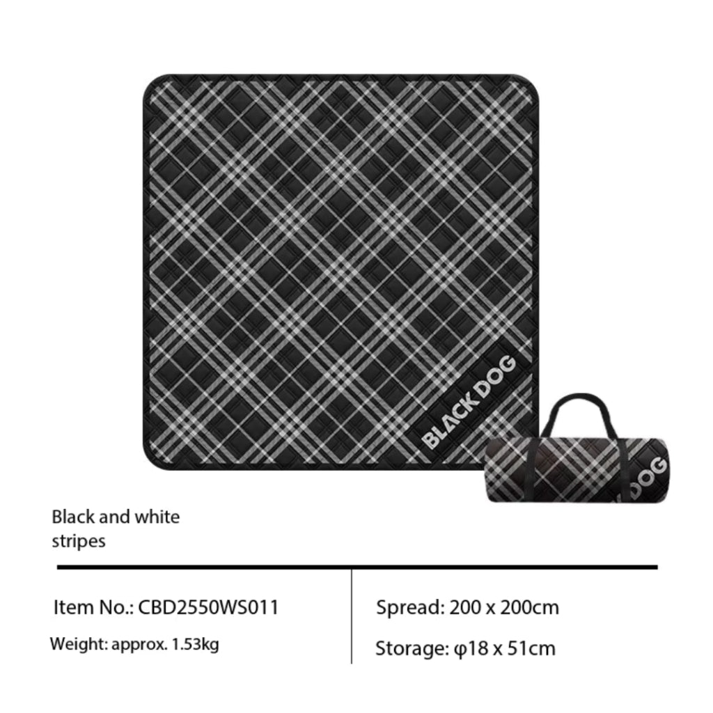 BLACKDOG Matras Piknik Camping Motif Ultrasonic Picnic Mat CBD2550WS011