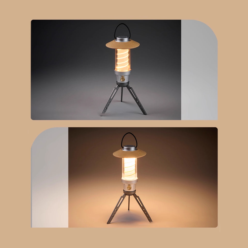 Sunrei Lampu Camping Moonlight Lentera Senter Outdoor Waterproof IPX5