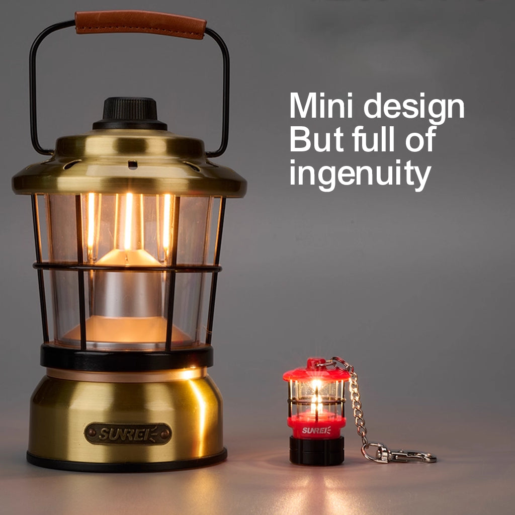 Sunrei Gantungan Kunci mini Lampu Meteor keychain light aksesoris 10 Lumens