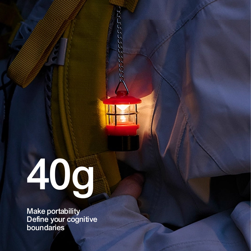 Sunrei Gantungan Kunci mini Lampu Meteor keychain light aksesoris 10 Lumens