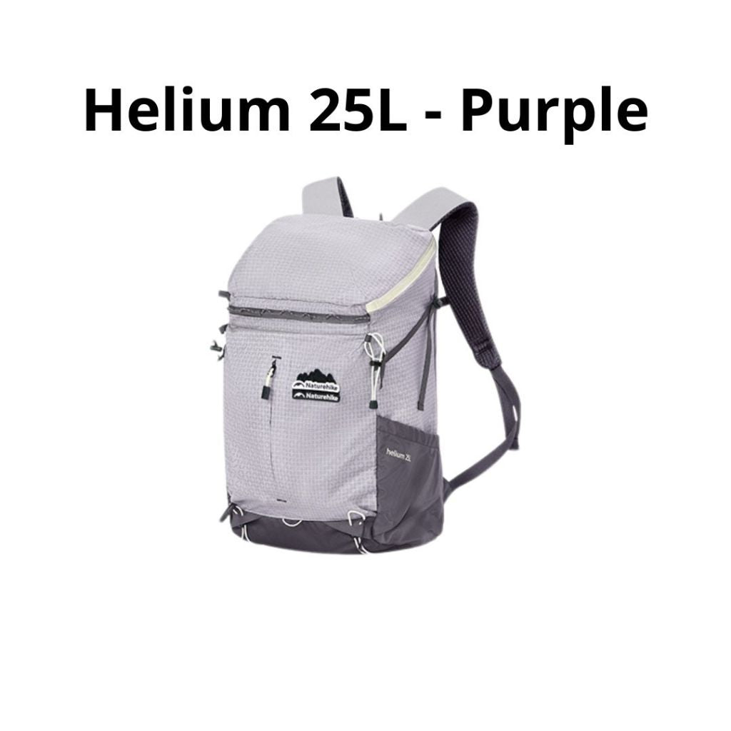 Naturehike Tas Ransel Hellium CNK2300016 Backpack Carrier Hiking Backpack Tas Hiking Ultralight Daypack Outdoor CNK2300BB017
