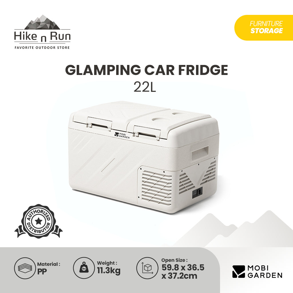Kulkas Camping Mobi Garden NX23669002 Glamping Car Fridge 22L