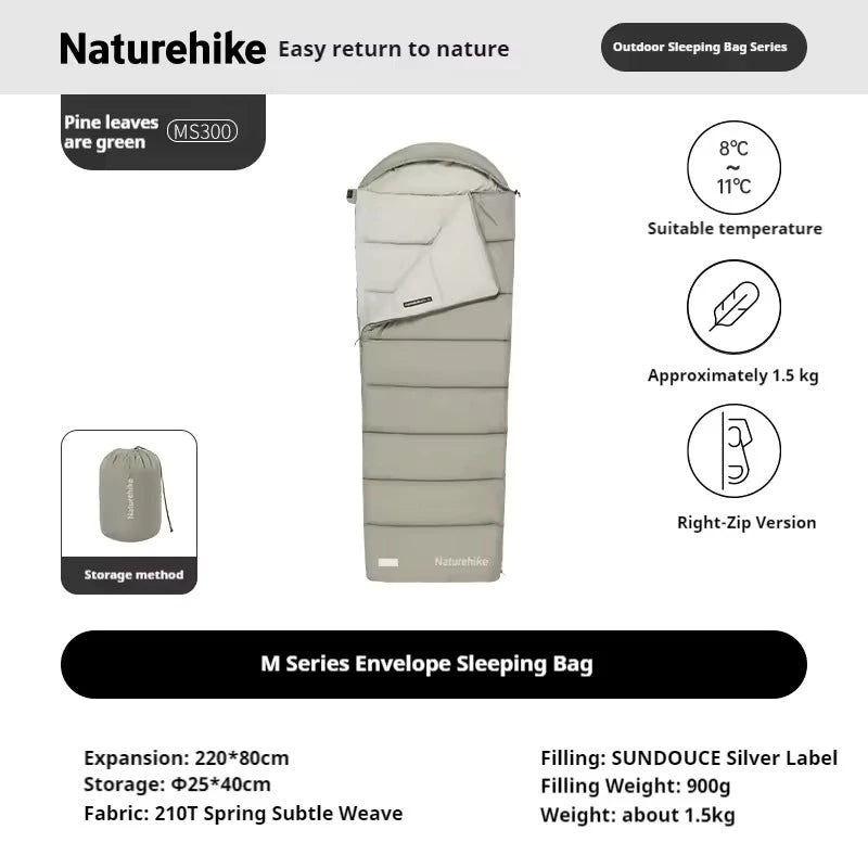 Naturehike Sleeping Bag M180/M300/M400 CNK2350WS023