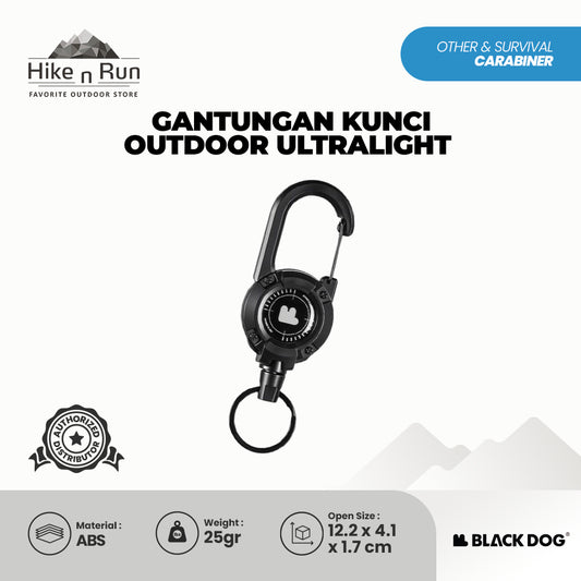 Blackdog Gantungan Kunci Outdoor Ultralight CBD2550PJ070 Multifunctional Tactical Buckle Hook Clip Carabiner