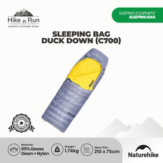 Naturehike Ultralight Sleeping Bag CW400 CW700 Goose Down NH18C400-D