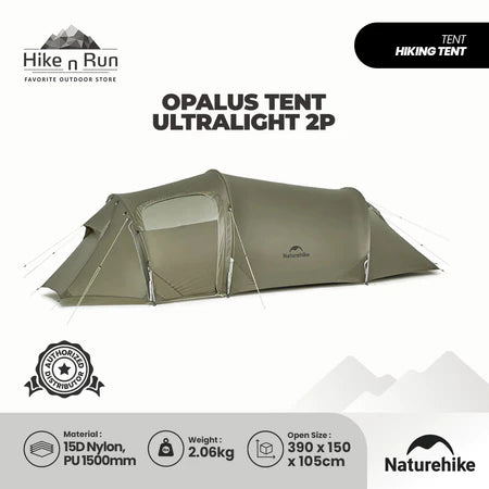 Naturehike Tenda Ultralight Opalus CNK2450WS036 Hiking Tent 2P 3P