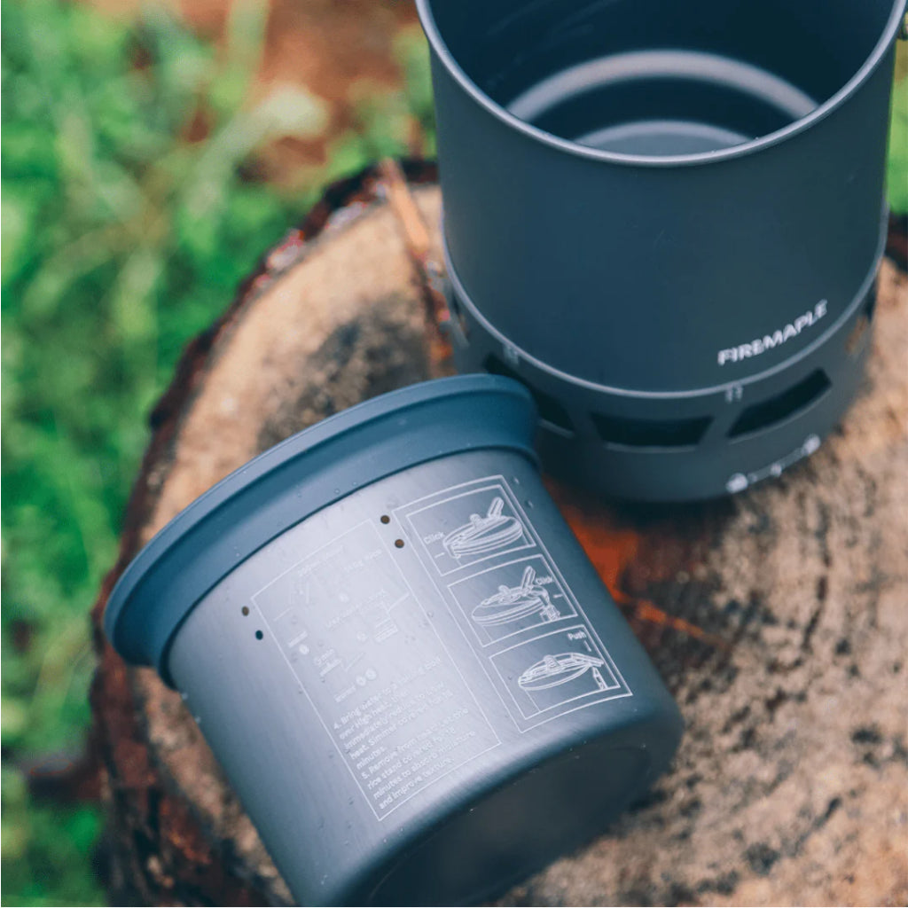 FireMaple Petrel Micro-pressure Rice Cooker Penanak Nasi Outdoor Tanpa Listrik