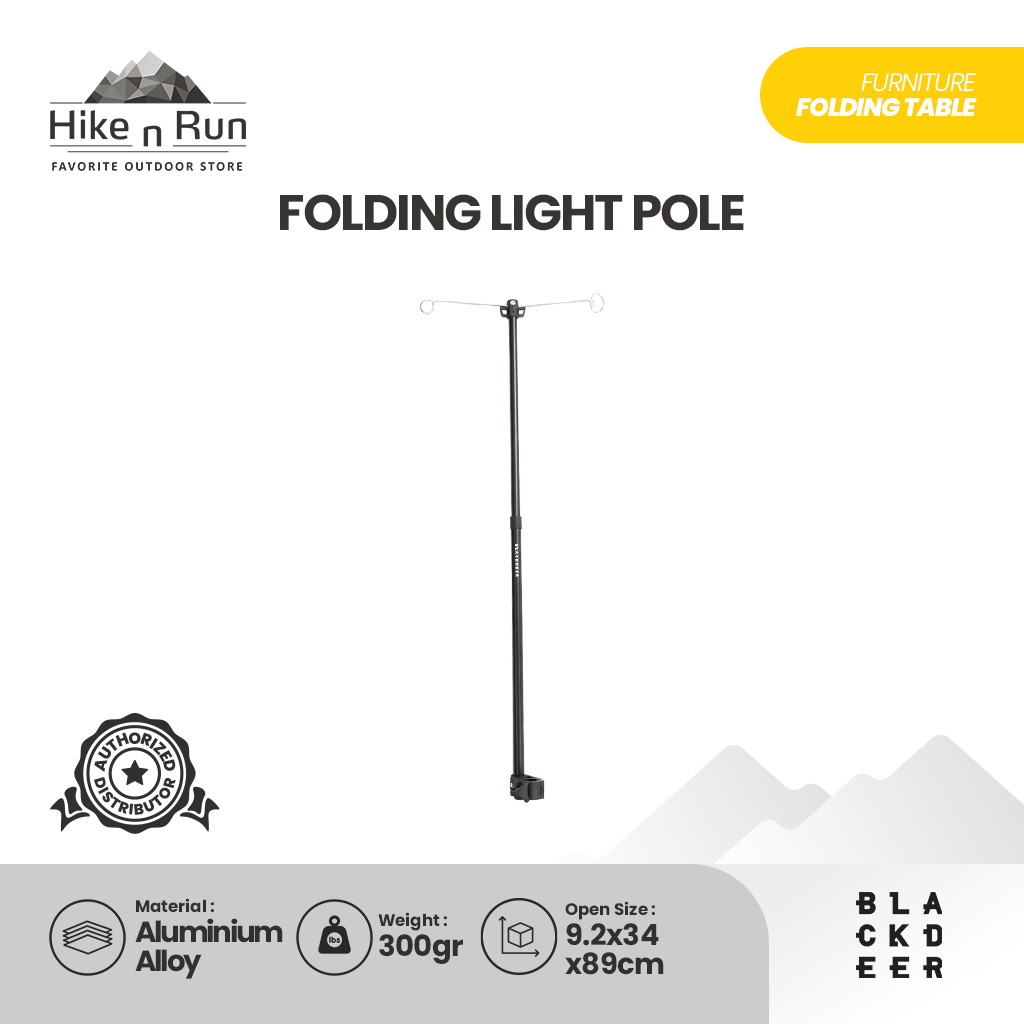 Tiang Lampu Gantung Blackdeer BD12022605 Foldable Light Pole