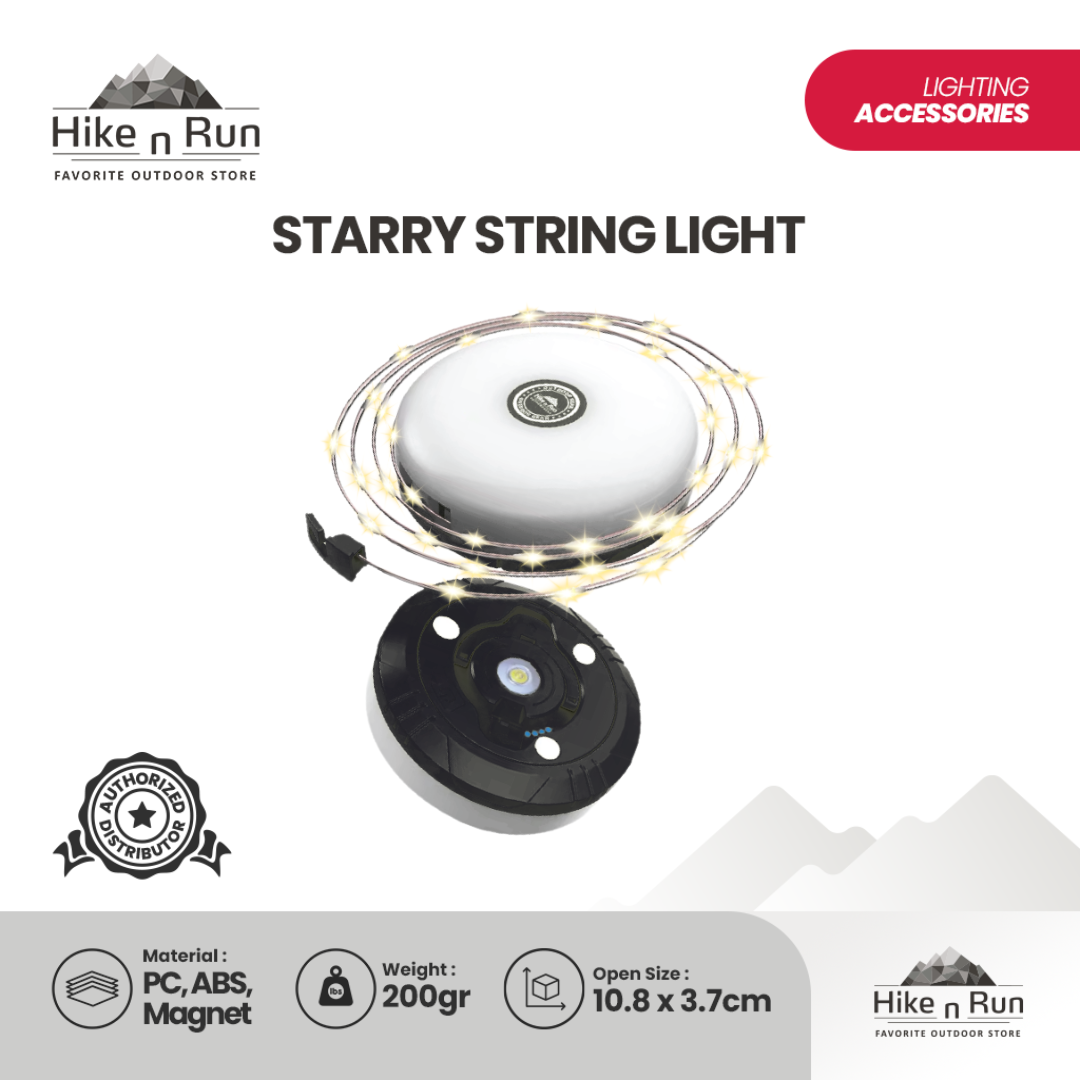 HNR Lampu LED Dekorasi Aesthetic Starry String Tumbler Light