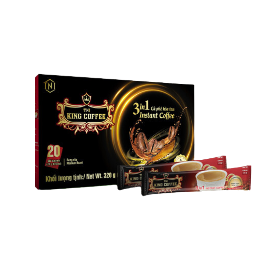 KOPI VIETNAM TRUNG NGUYEN TNI KING COFFEE 3IN1 - 20 SACHET - 20 SACHET