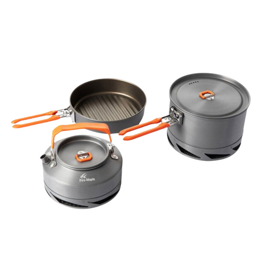 Alat Masak Camping Firemaple FEAST Heat-Exchanger Nesting Cookware