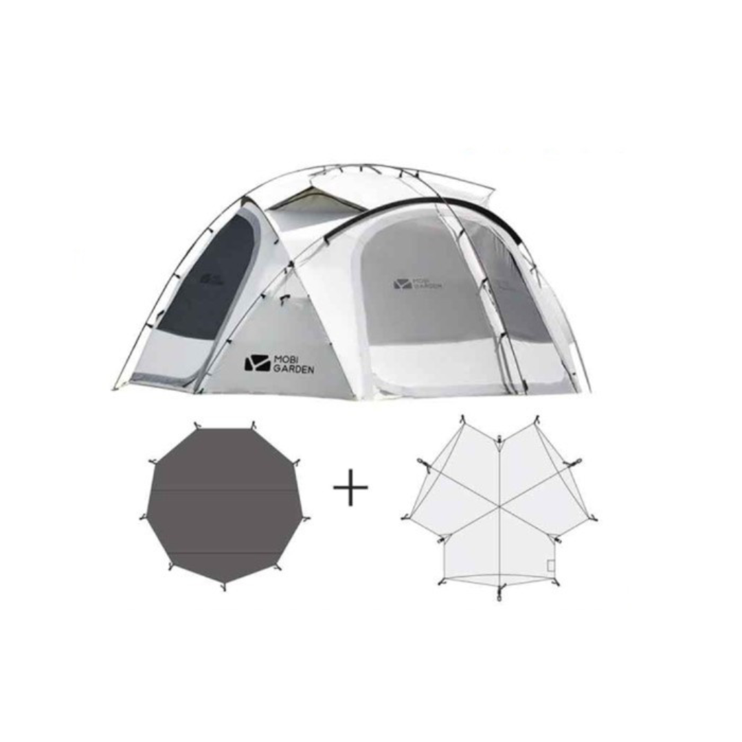 Tenda Camping 3-4P Mobi Garden NX20561009 Royal Castle Glamping Tent