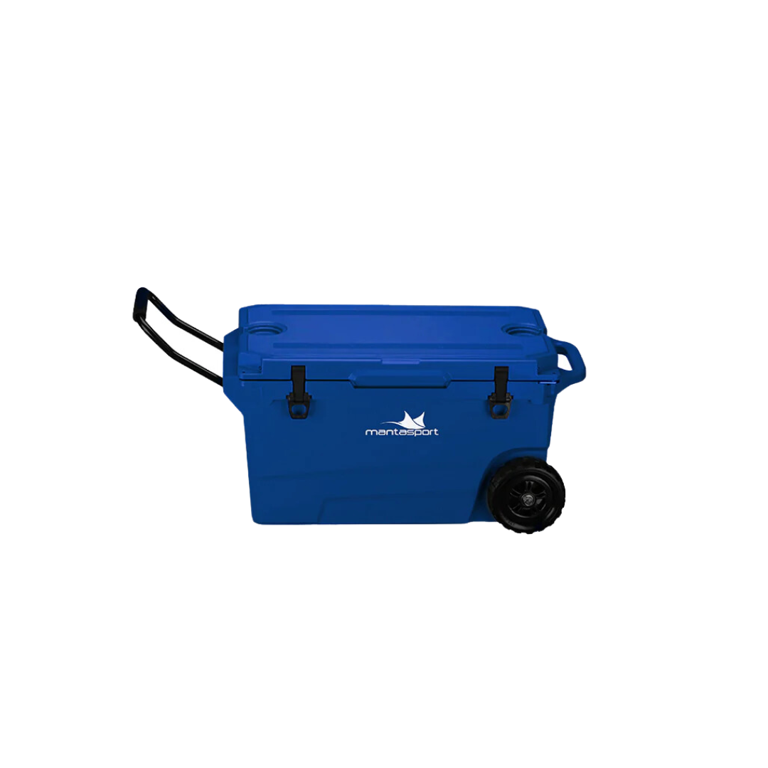 Mantasport Tropic Wheeler 55L Cooler Box Fishing Camping With Handle