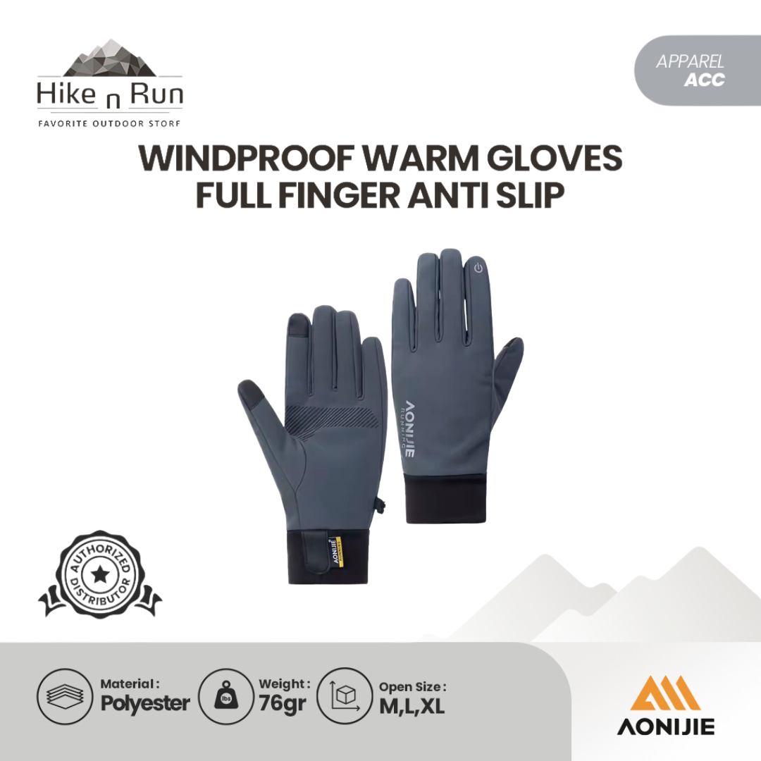 Aonijie Sarung Tangan M-58 Anti Slip Sport Gloves