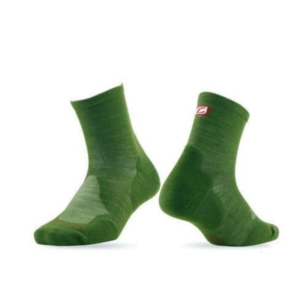 Kaos kaki hangat ZW Lifestyle Merino Dual Dark Green