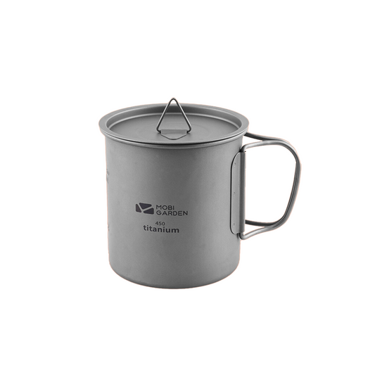 Gelas Titanium Mobi Garden NX20666039 Ultralight Camping Titanium Mug